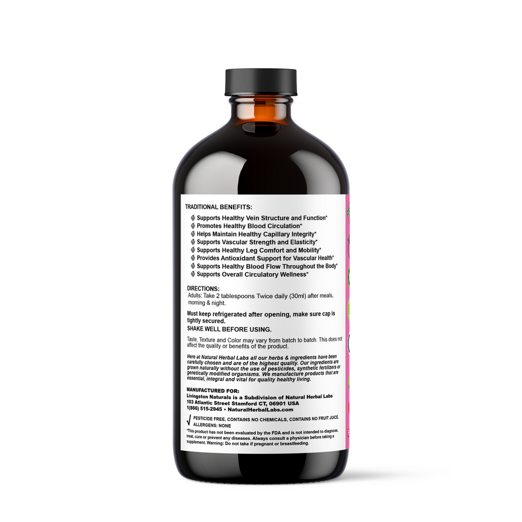 Traditional Varicose Vein & Spider Vein Formula - 16oz