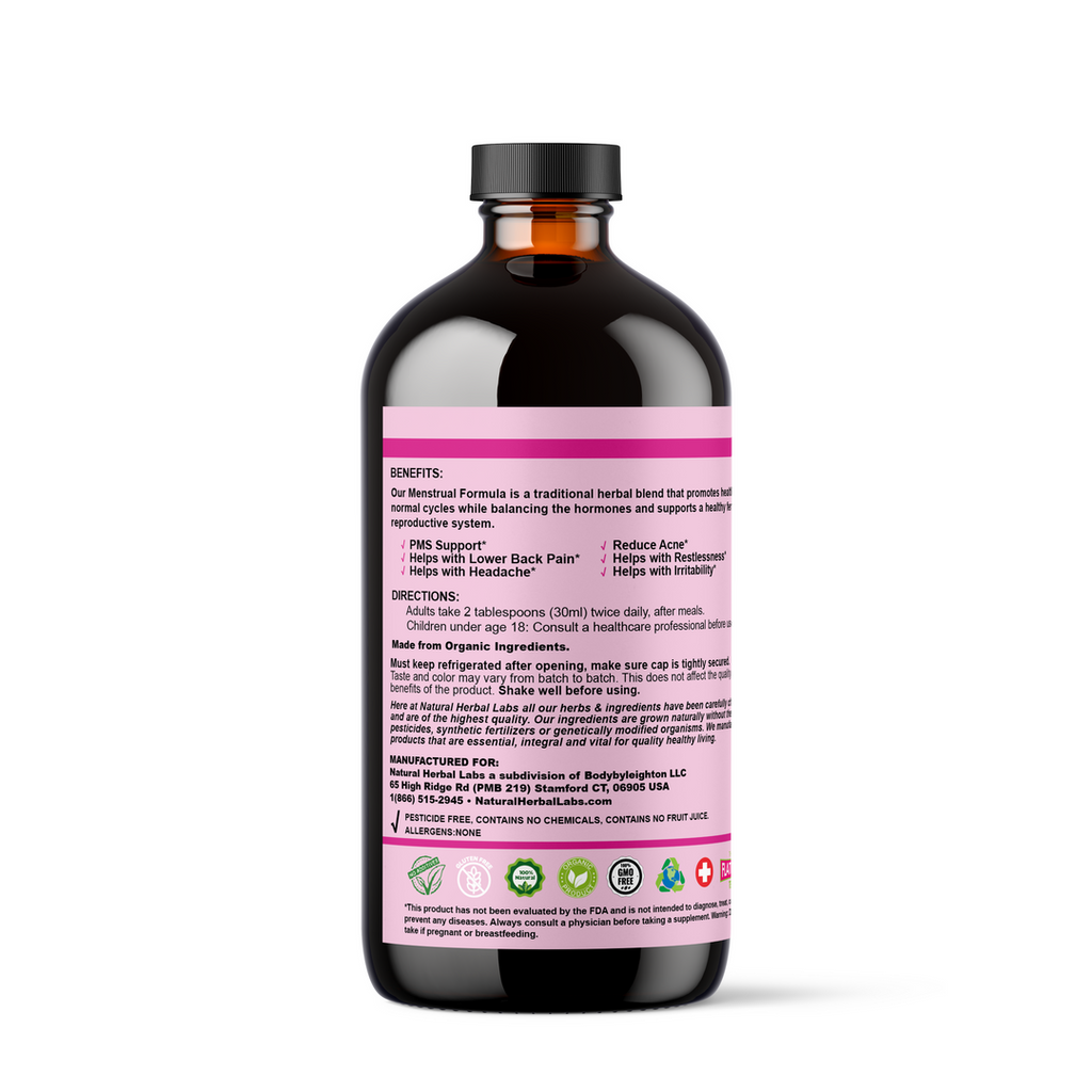 La fórmula menstrual 16 oz.