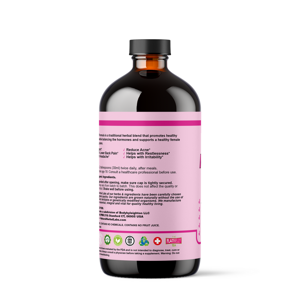 La fórmula menstrual 16 oz.