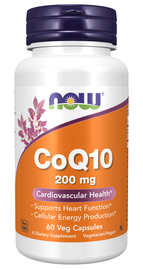 Cápsulas vegetales de CoQ10 de 200 mg