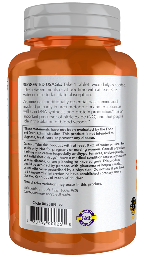 L-Arginina 1000 mg, comprimidos de doble potencia