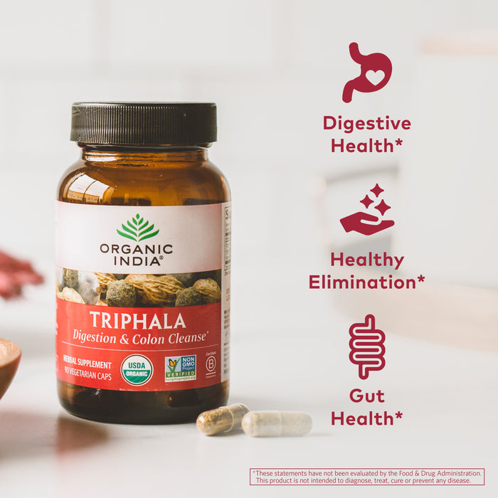 Cápsulas de triphala