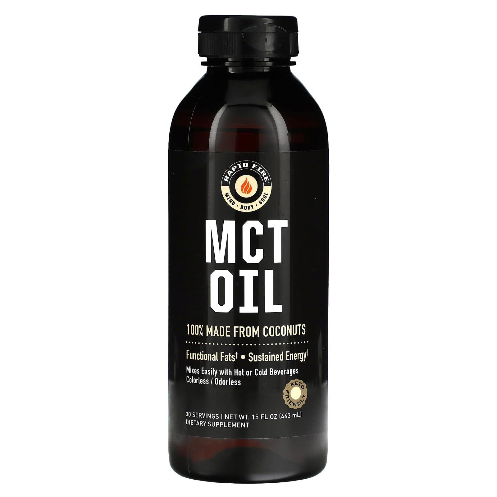Aceite MCT, 15 onzas líquidas (443 ml)