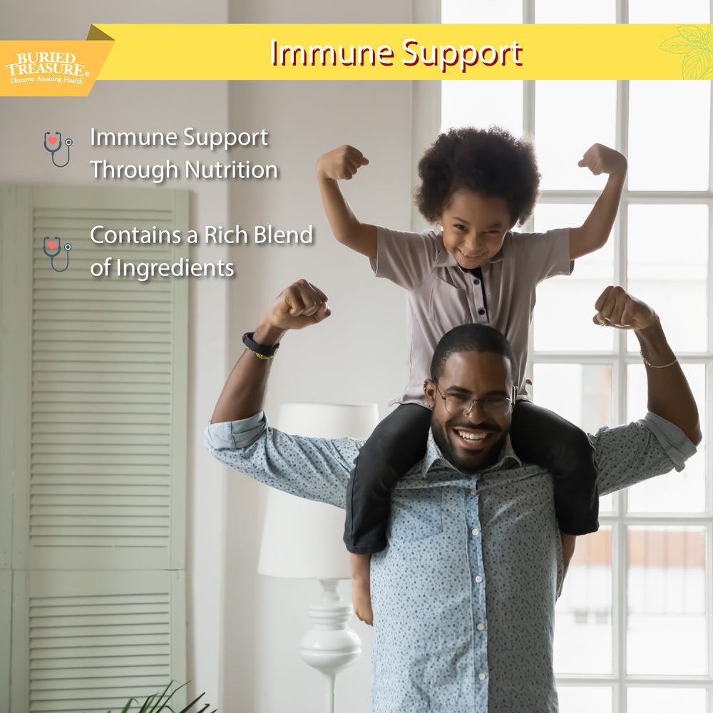 Nutrientes líquidos Buried Treasure® ACF para niños: Refuerzo inmunitario líquido para niños | Sabor a frambuesa | Sin azúcar