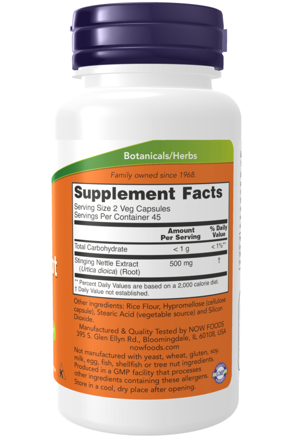 Extracto de raíz de ortiga (cápsulas vegetales de 250 mg)