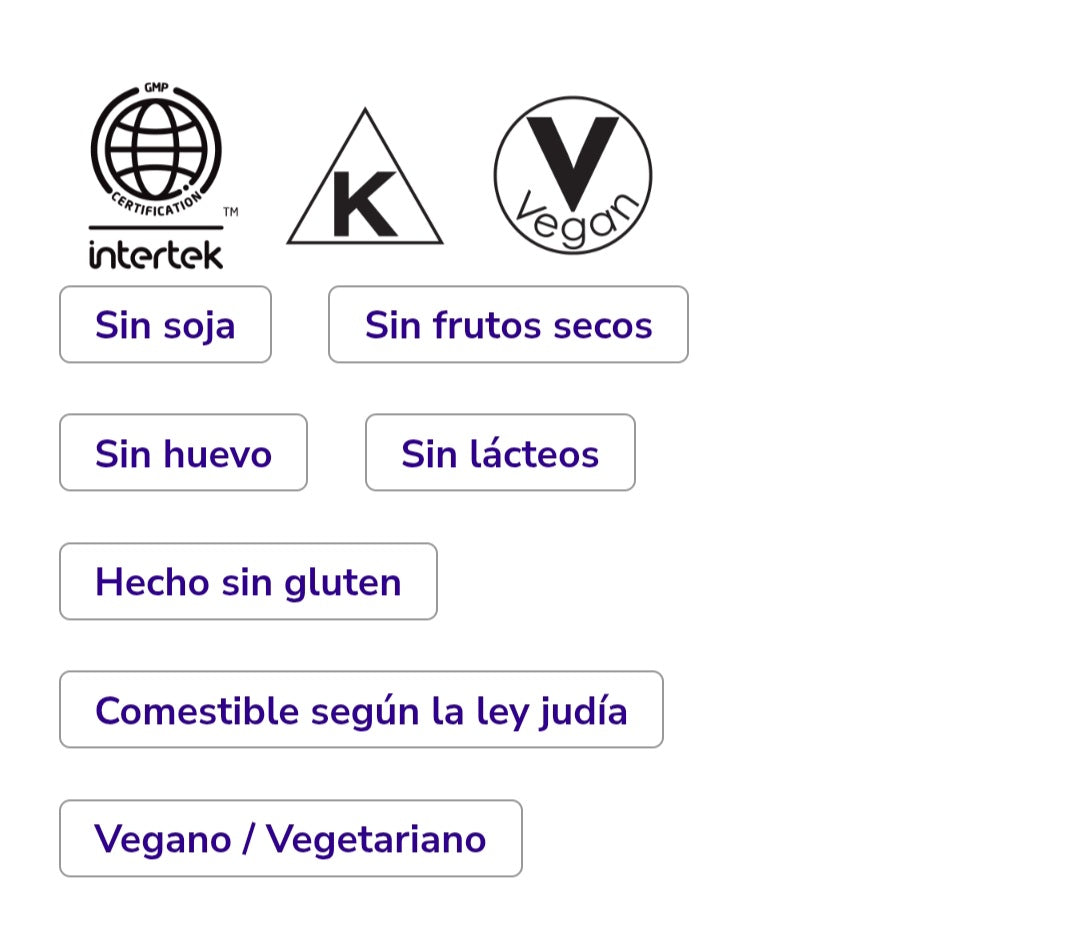 Cápsulas vegetales de niacina de 500 mg