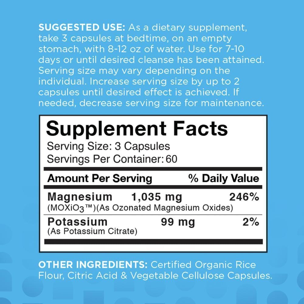 MagO7: Limpiador intestinal y 
de colon 180 cápsulas