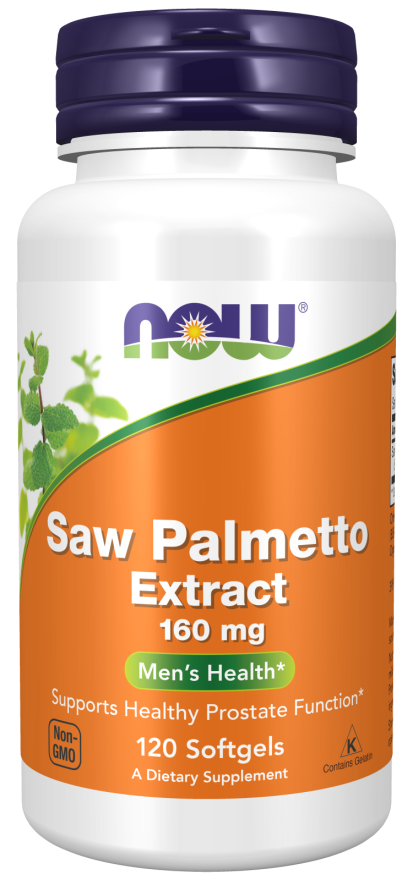 Cápsulas blandas de extracto de saw palmetto de 160 mg