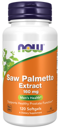 Cápsulas blandas de extracto de saw palmetto de 160 mg
