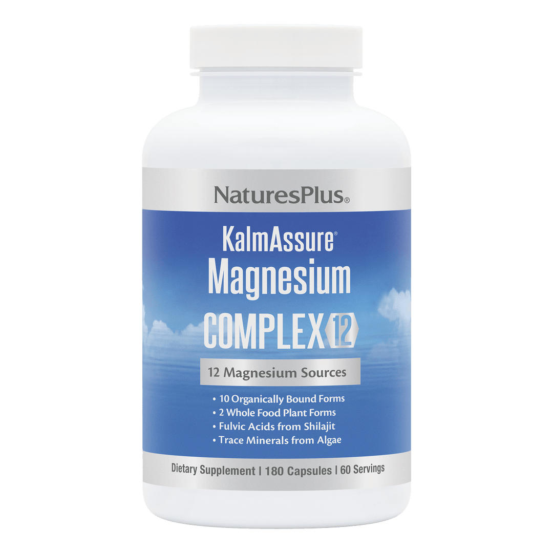 Complejo de magnesio KalmAssure® 12 cápsulas
180 unidades