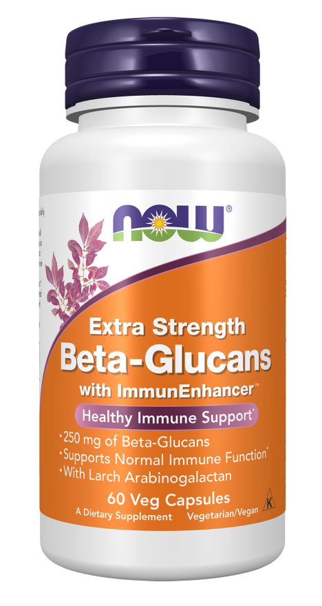 Betaglucanos con ImmunEnhancer™, cápsulas vegetales extra fuertes