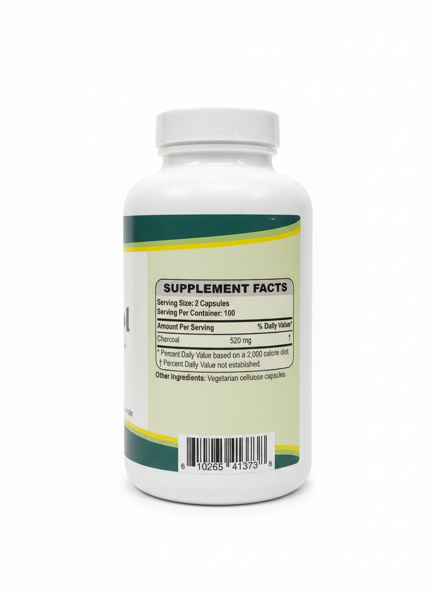 CHARCOAL (200 Cápsulas)