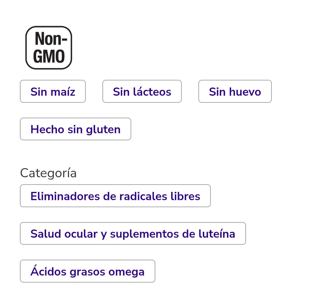 Cápsulas blandas para visión macular