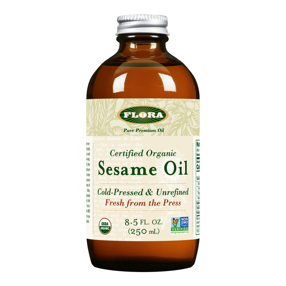 Aceite de sésamo orgánico certificado
