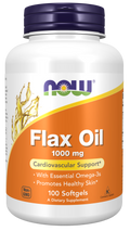Cápsulas blandas de aceite de lino de 1000 mg