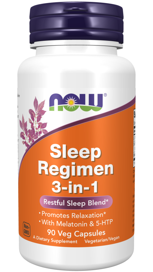 Cápsulas vegetales 3 en 1 para dormir