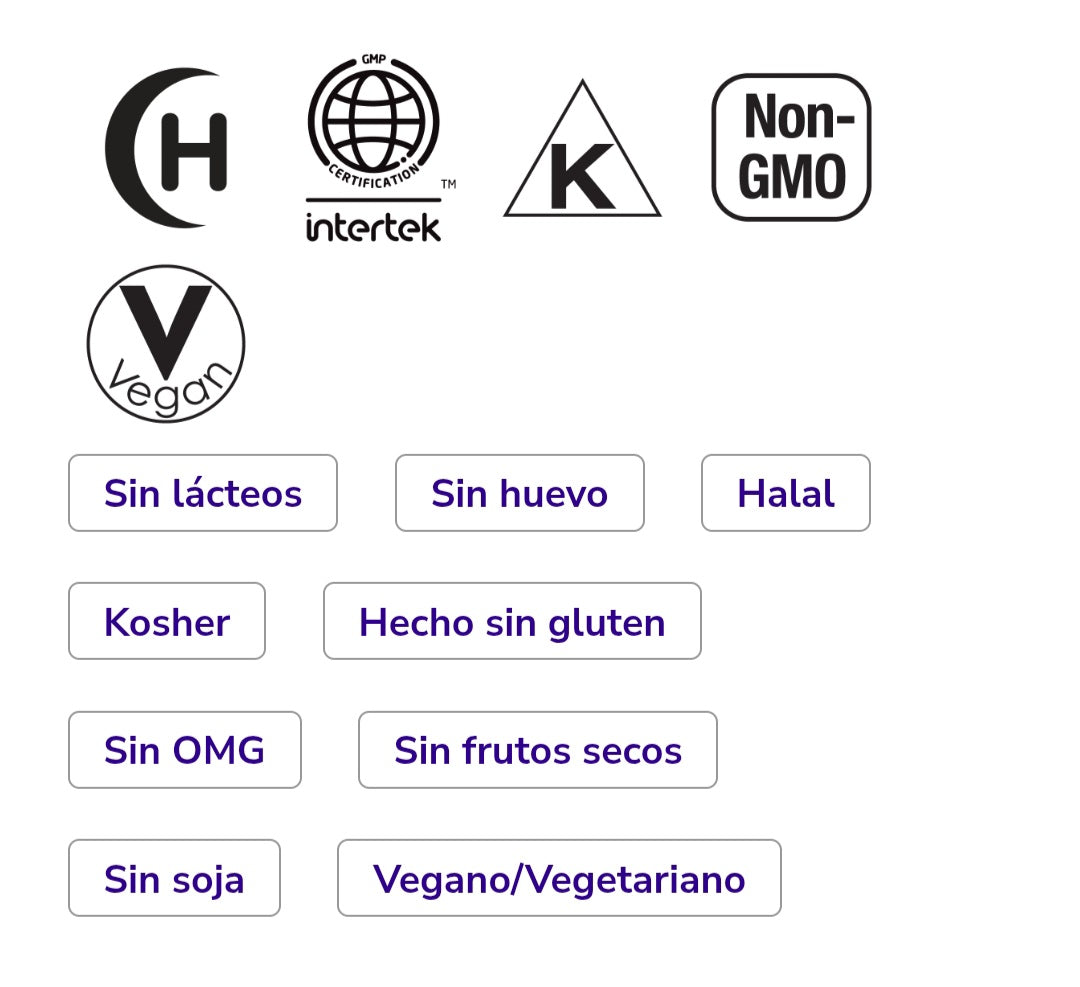 Comprimidos de ácido fólico de 800 mcg con vitamina B-12