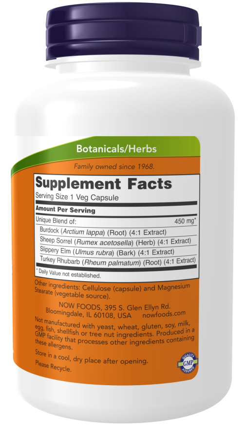 Extracto de hierbas de ojibwa, cápsulas vegetales de 450 mg