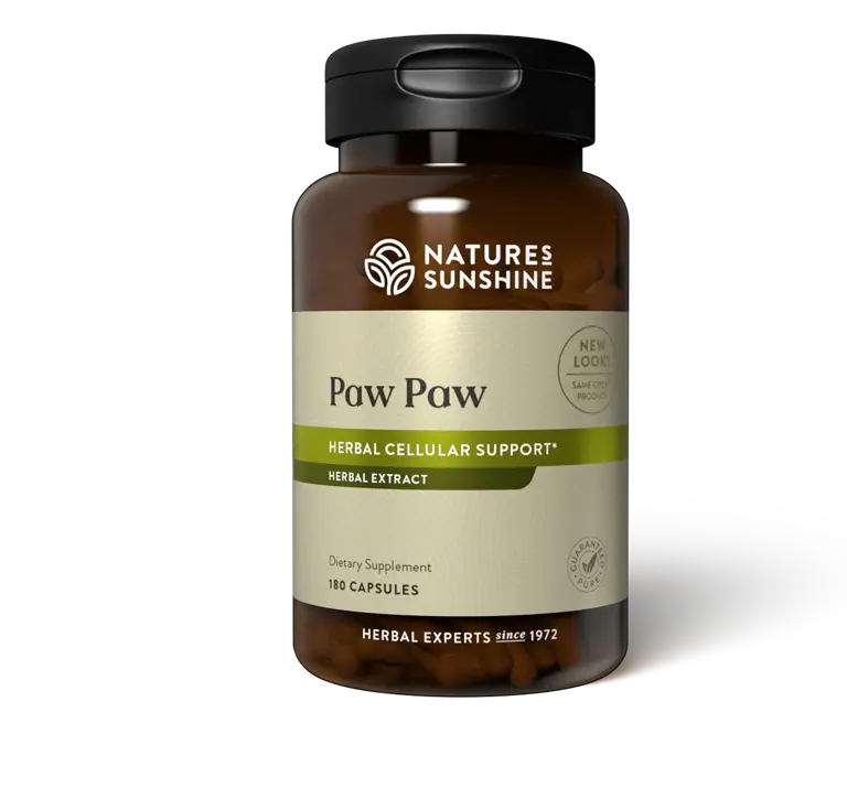 PAW PAW, Suplemento de papaya para el apoyo antioxidante a base de hierbas