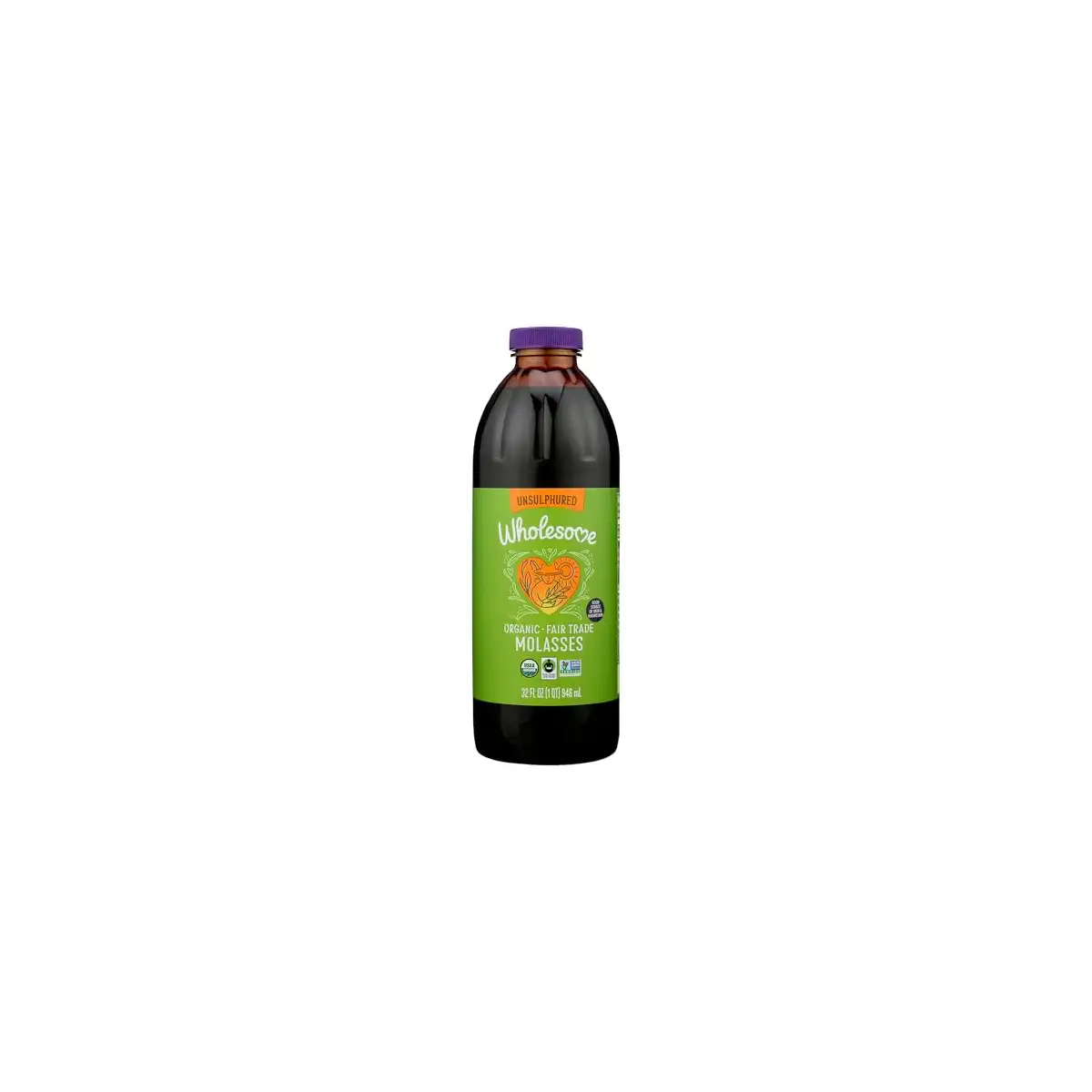 ORGANIC FAIR TRADE MOLASSES 32 onz.