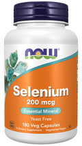 Cápsulas vegetales de selenio de 200 mcg (180 Cápsulas)