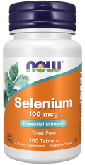 Tabletas de selenio de 100 mcg