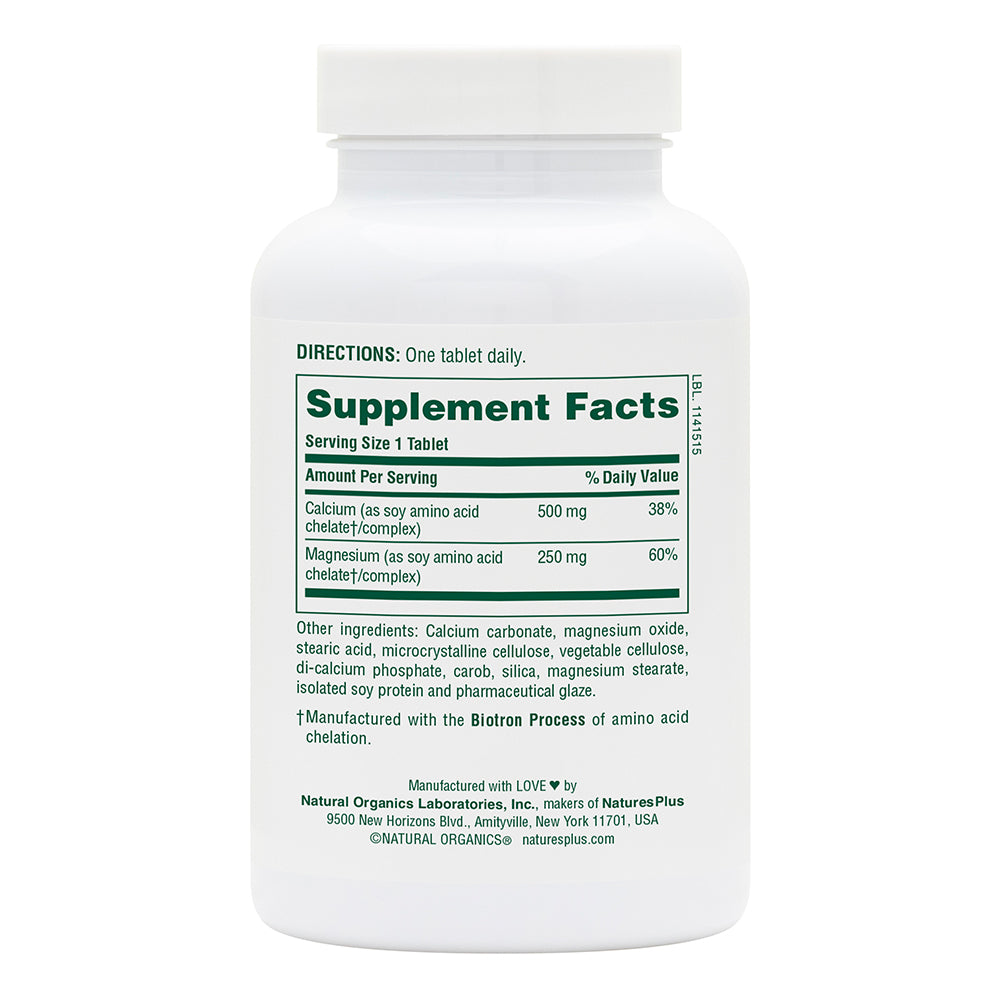 Comprimidos de calcio/magnesio 500 mg/250 mg
90 unidades
