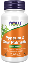Cápsulas blandas de Pygeum y Saw Palmetto