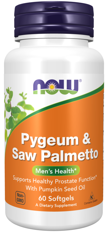 Cápsulas blandas de Pygeum y Saw Palmetto