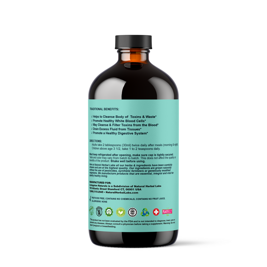 FÓRMULA DE DRENAJE LINFÁTICO  16 oz.