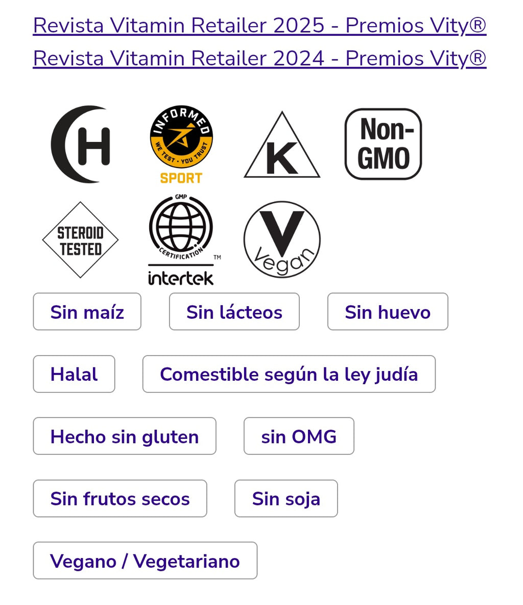 Polvo de monohidrato de creatina