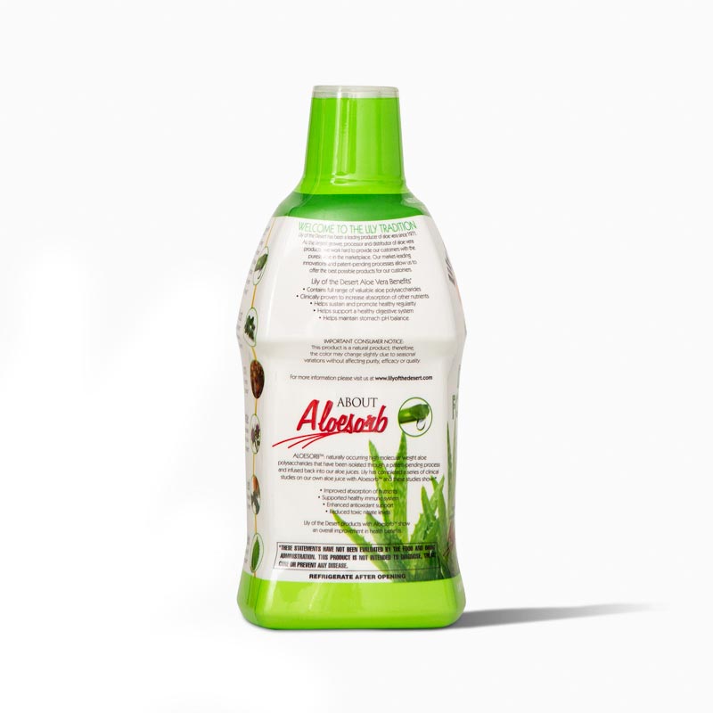 Fórmula desintoxicante a base de aloe vera