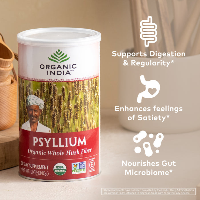 Fibra de cáscara entera de psyllium