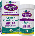 Probióticos Intense Care para el colon y el estreñimiento - Conservables, 30 unidades