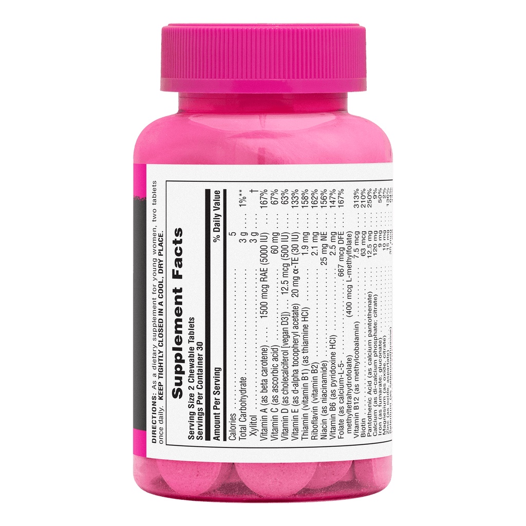 Fuente de Vida ® POWER TEEN ® Para Ella Masticables
60 unidades