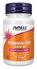 Cápsulas blandas de vitamina D3 2500 UI