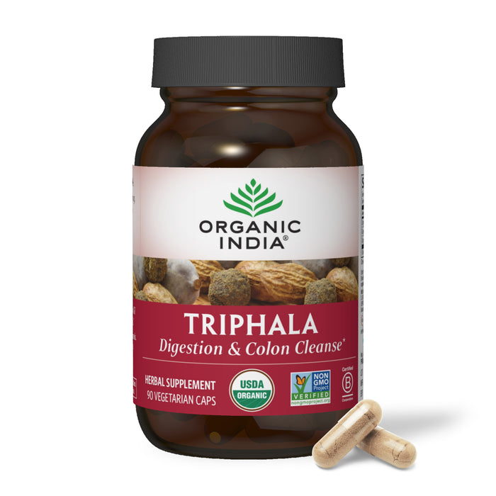 Cápsulas de triphala