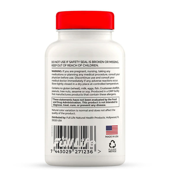 Ginseng coreano - 1500 mg - Favorece la energía, la concentración y la vitalidad. Kosher - 90 cápsulas vegetales.