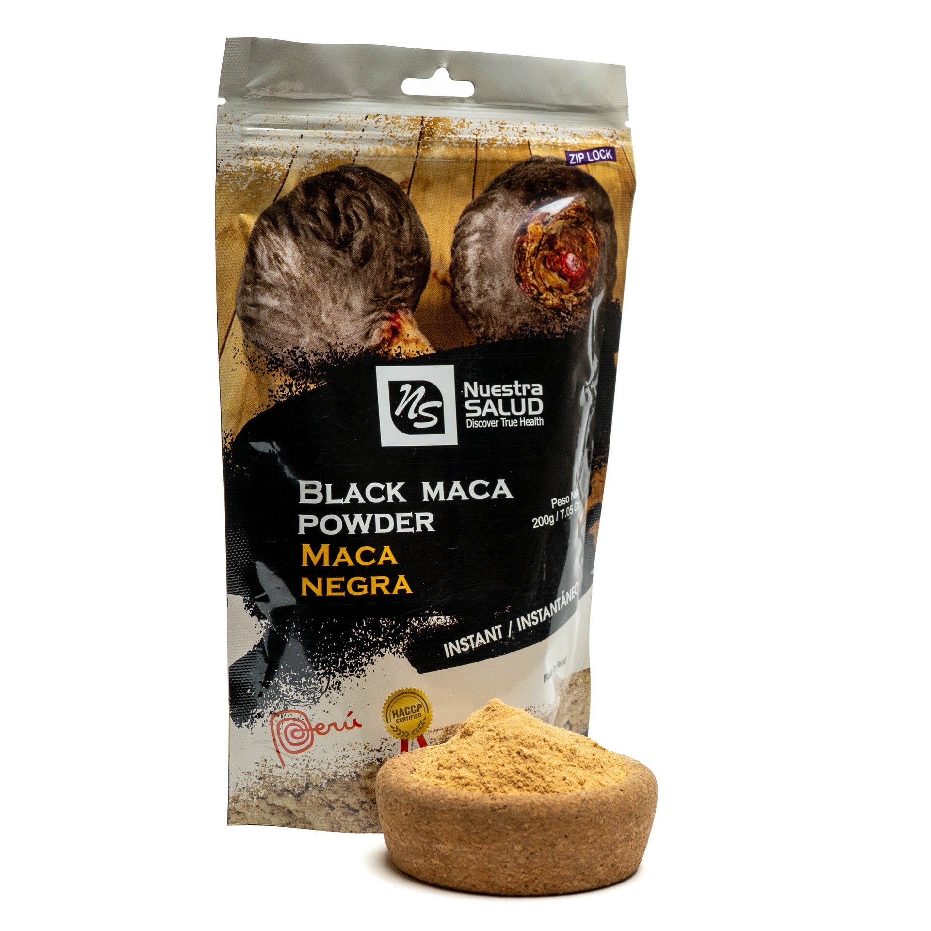 HARINA DE MACA NEGRA GELATINIZADA