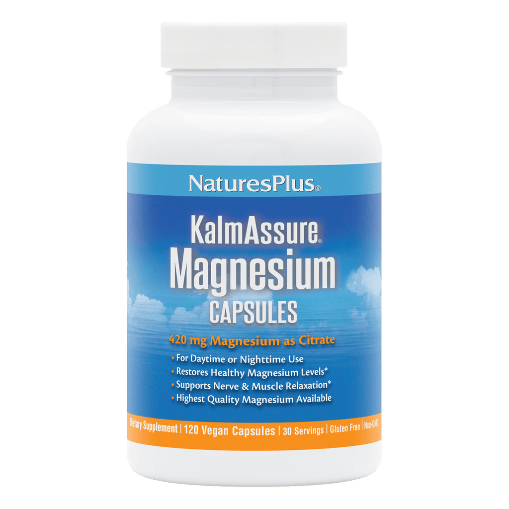 Cápsulas de magnesio Citrate KalmAssure®  (120 unidades)