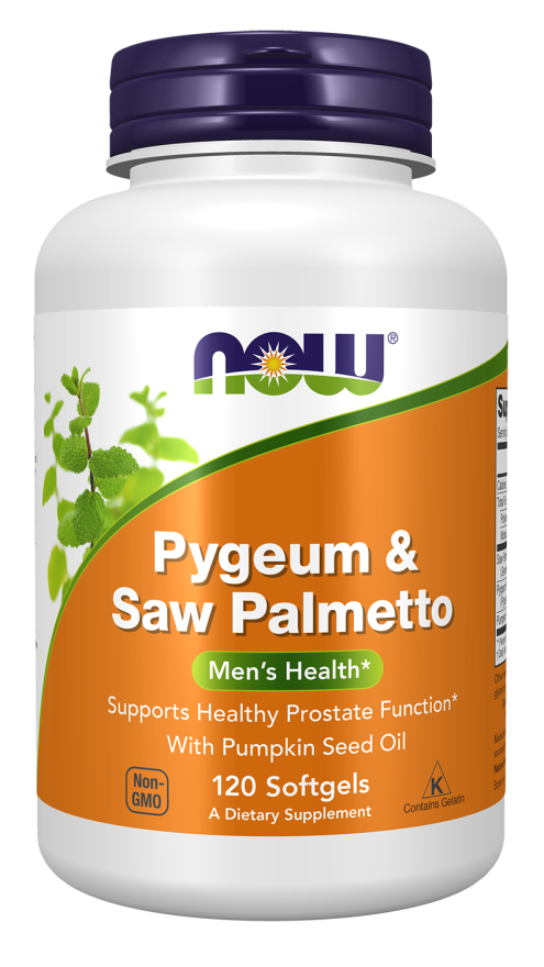 Cápsulas blandas de Pygeum y Saw Palmetto (120 Cápsulas)