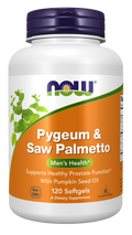 Cápsulas blandas de Pygeum y Saw Palmetto (120 Cápsulas)