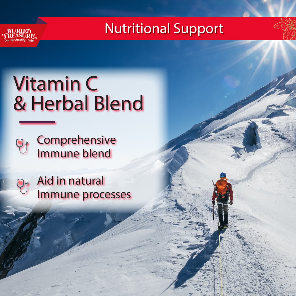 Buried Treasure Liquid Nutrients® ACF Extra Strength: Refuerzo inmunitario líquido con vitamina C, zinc y extractos botánicos