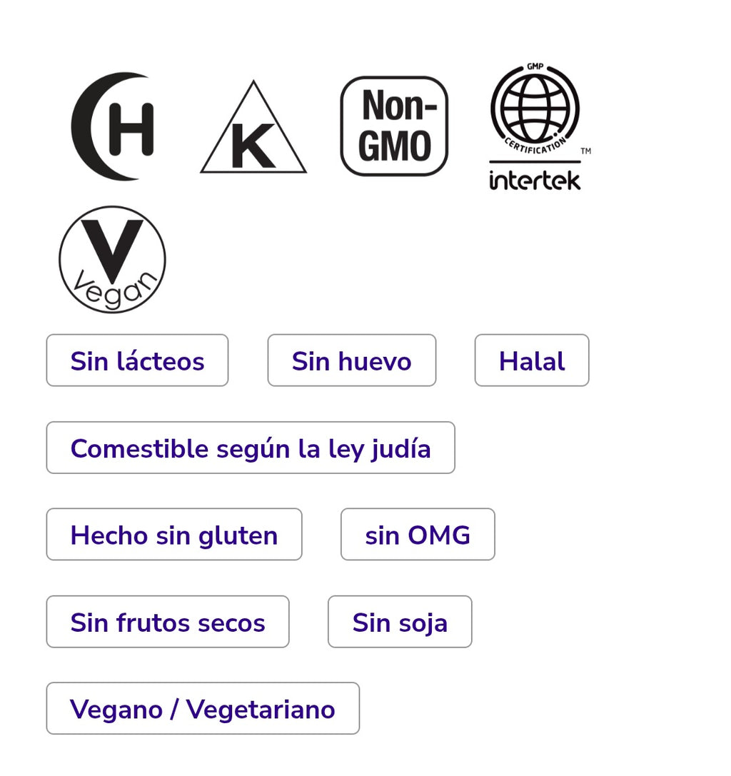 Cápsulas vegetales de taurina de doble potencia de 1000 mg