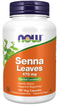 Cápsulas vegetales de hojas de sen de 470 mg
