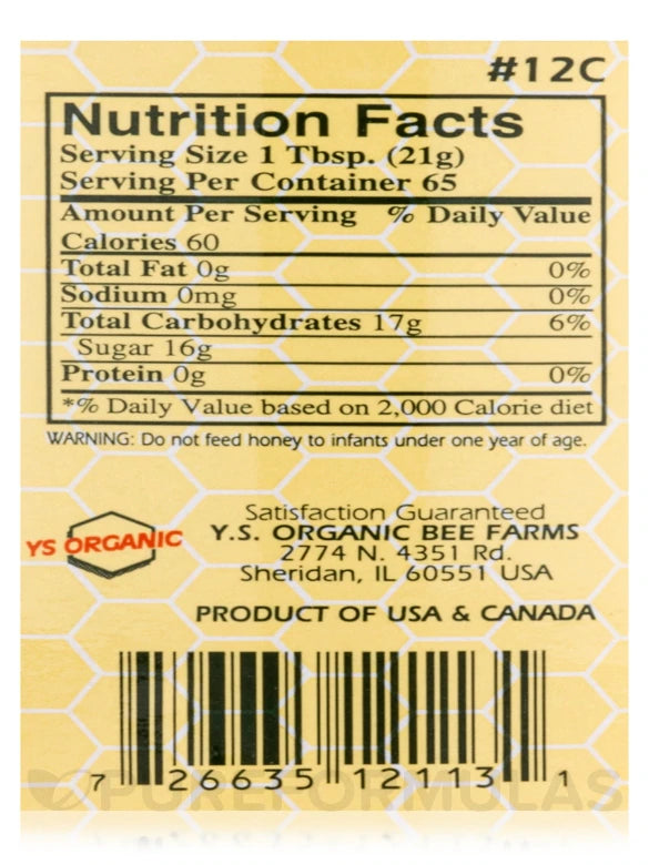 ORGANIC RAW HONEY