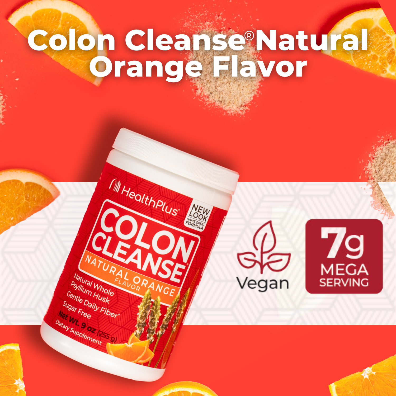 Colon Cleanse® Sabores Naranja 9 oz. Polvo