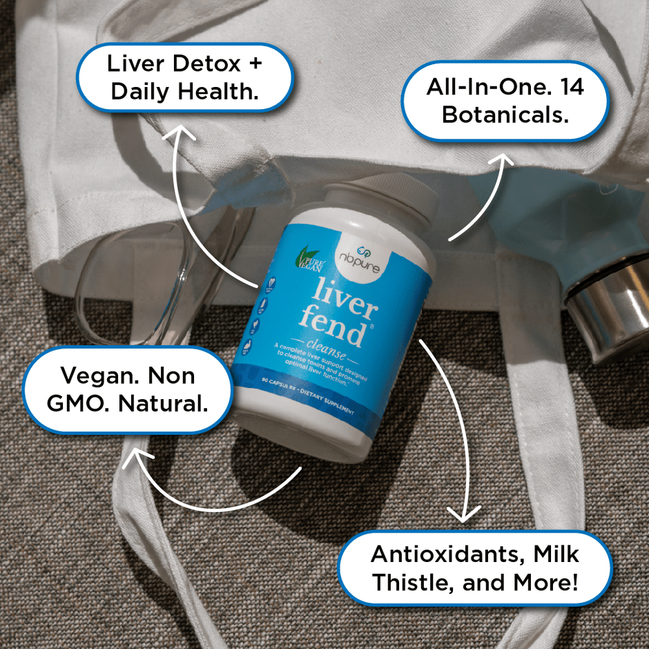 LIVER FEND: Desintoxicación y limpieza de hígado con extractos de cardo mariano
