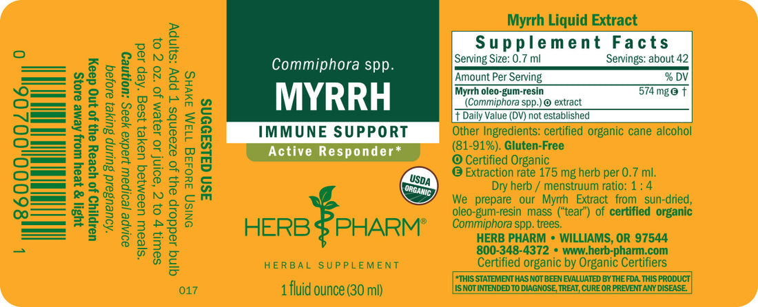 MYRRH (Mirra) 1 onza