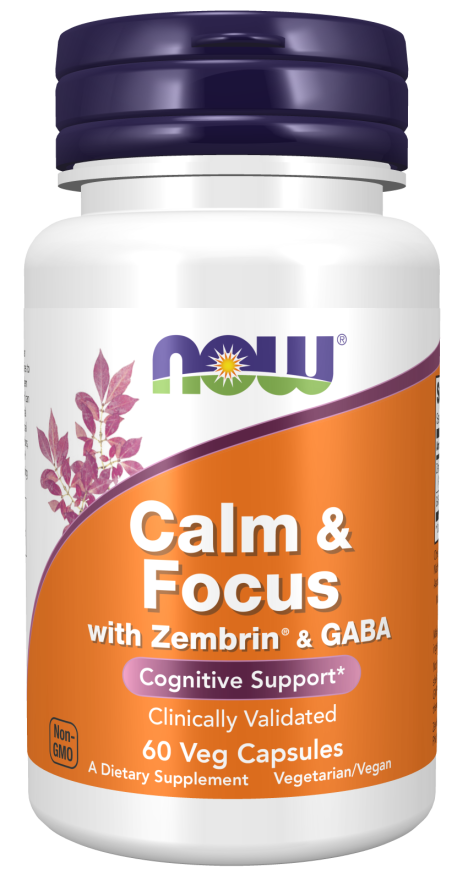 Calma y concentración con cápsulas vegetales Zembrin® y GABA